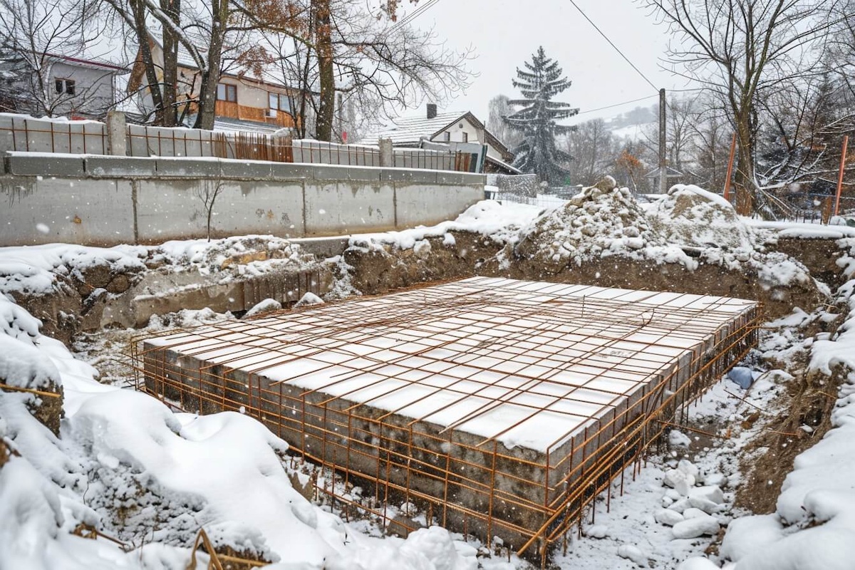 Устройство монолитного фундамента коттеджа